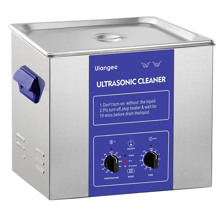 Limpador ultrassônico mecânico da indústria de 10 litros